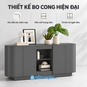Thiết kế bo góc hiện đại, mềm mại