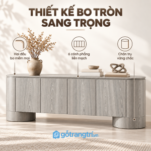 Thiết kế bo góc mềm mại, dáng dài hiện đại