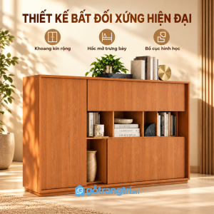 Thiết kế dáng cao với bố cục nhiều khoang rõ ràng