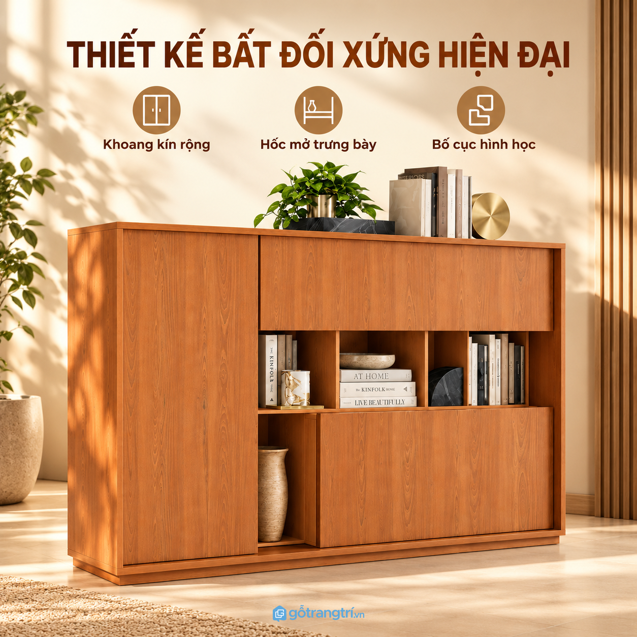 Thiết kế dáng cao với bố cục nhiều khoang rõ ràng Thiết kế dáng cao với bố cục nhiều khoang rõ ràng