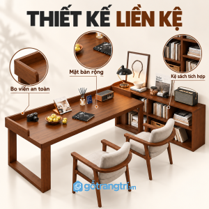 Thiết kế hiện đại, gọn gàng và có điểm nhấn