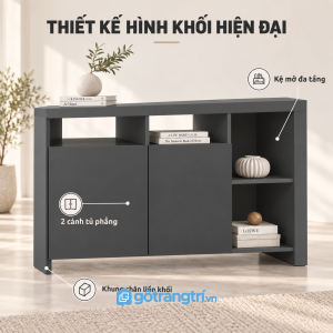 Thiết kế tối giản với cách chia khoang rõ ràng