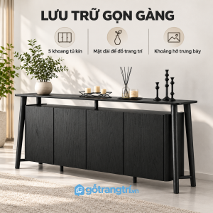 Tủ 4 cánh tăng diện tích lưu trữ