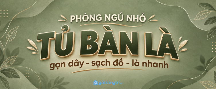 Tủ bàn là hơi nước phòng ngủ nhỏ: gọn dây, sạch đồ và dễ là nhanh mỗi sáng