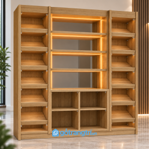 Tủ rượu kết hợp tủ ly và quầy pha chế GHS-5095 - hình ảnh thực tế 1