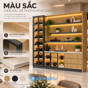 Tủ sâu 40cm phù hợp nhiều không gian nội thất